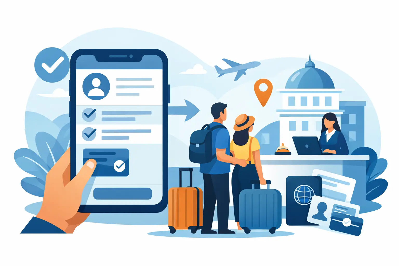 Come funziona il precheckin online in hotel