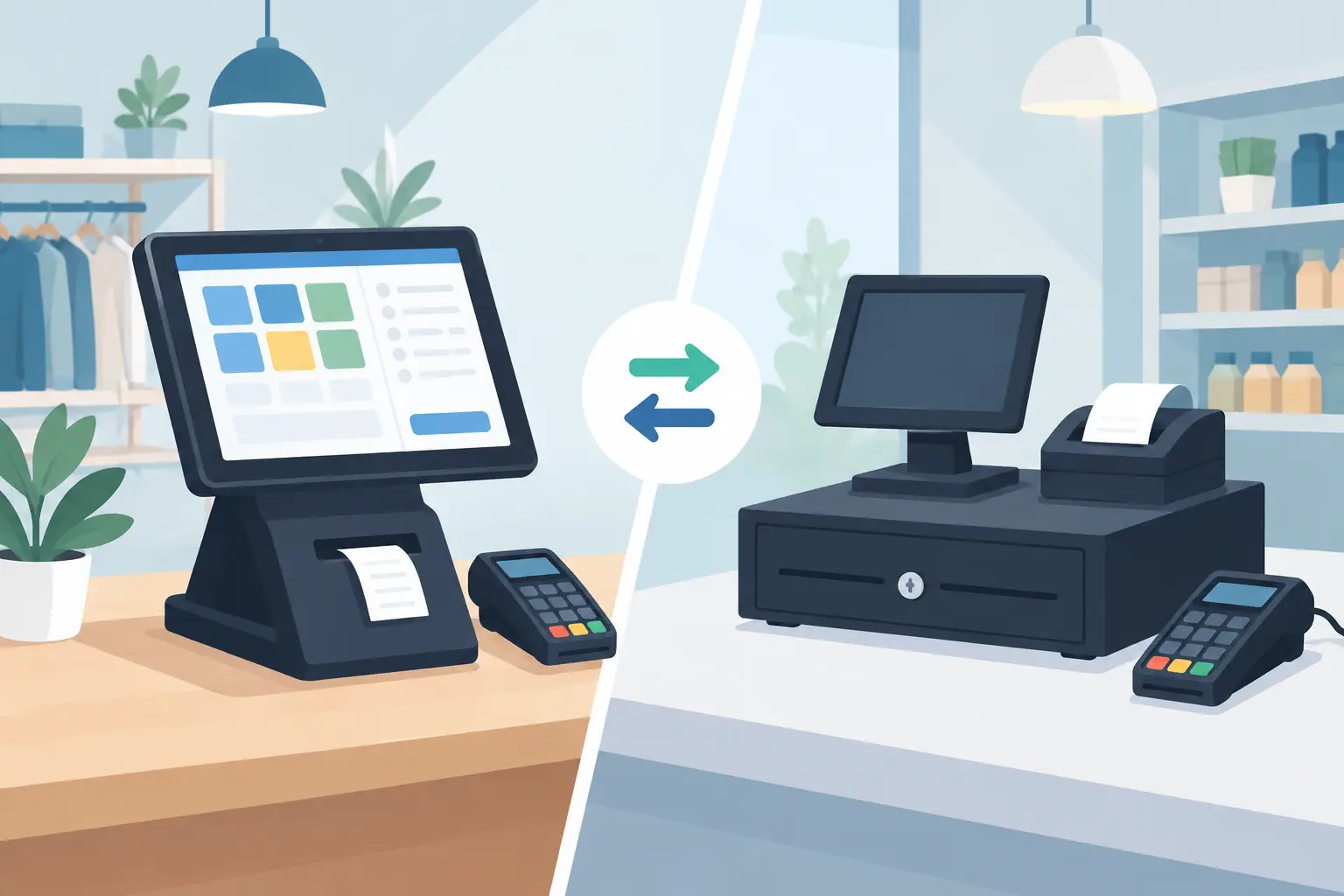 POS integrato versus cassa separata: quale scegliere?