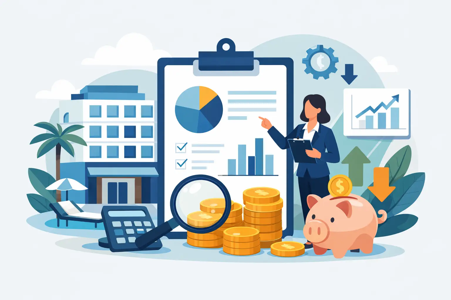 Controllo costi operativi per hotel efficienti