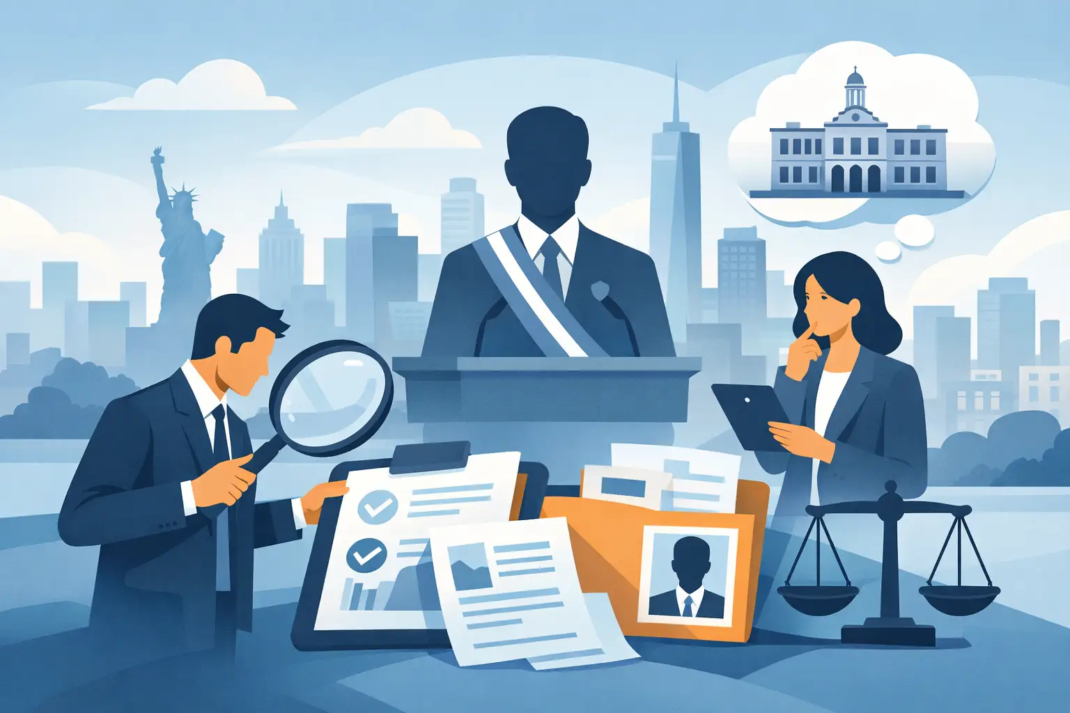 Who Checks Mayor Claims in New York City?