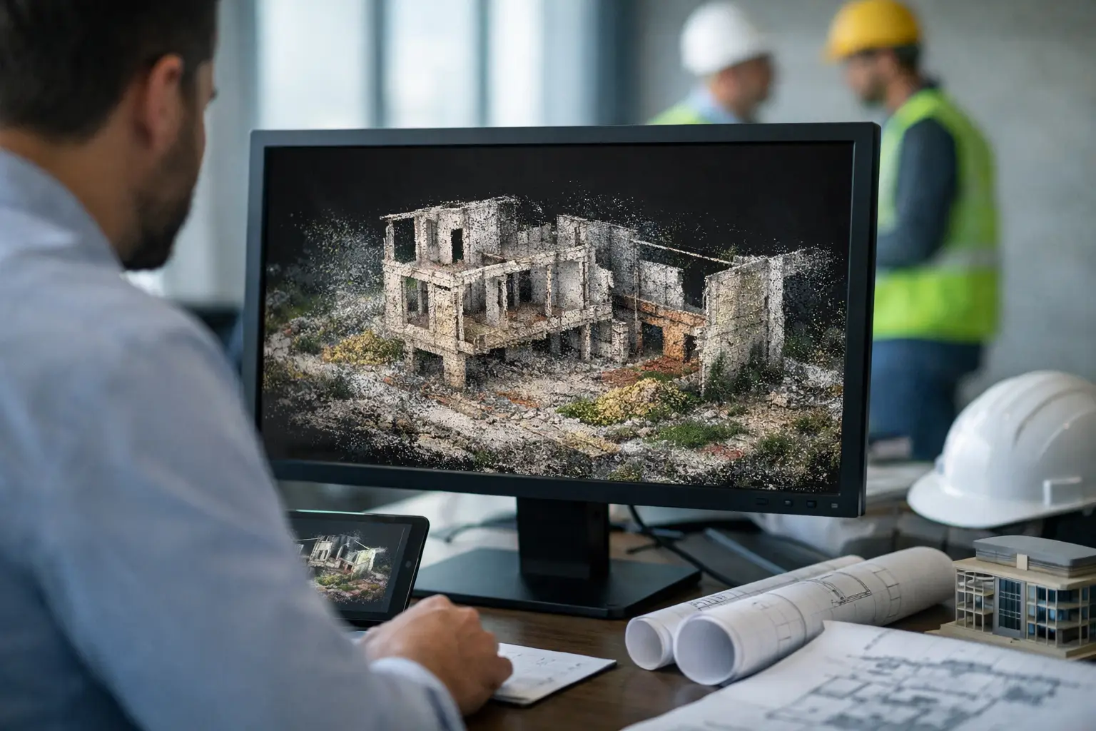 What a Point Cloud Reveals Before Construction