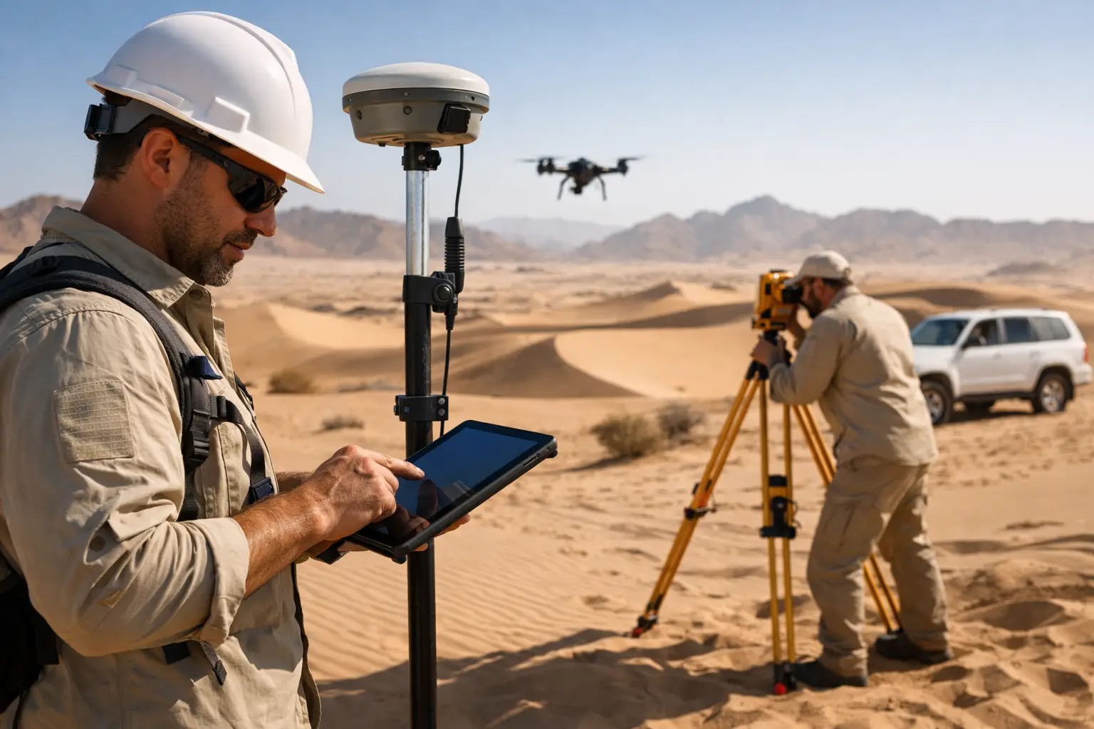 How to Survey Saudi Deserts for Decision-Grade Data