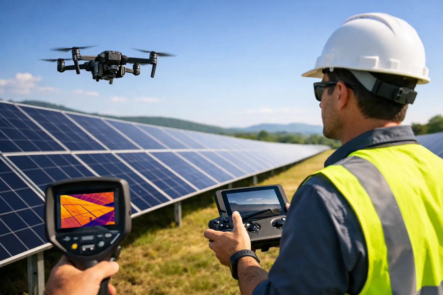 Solar Farm Inspection That Protects Energy Yield