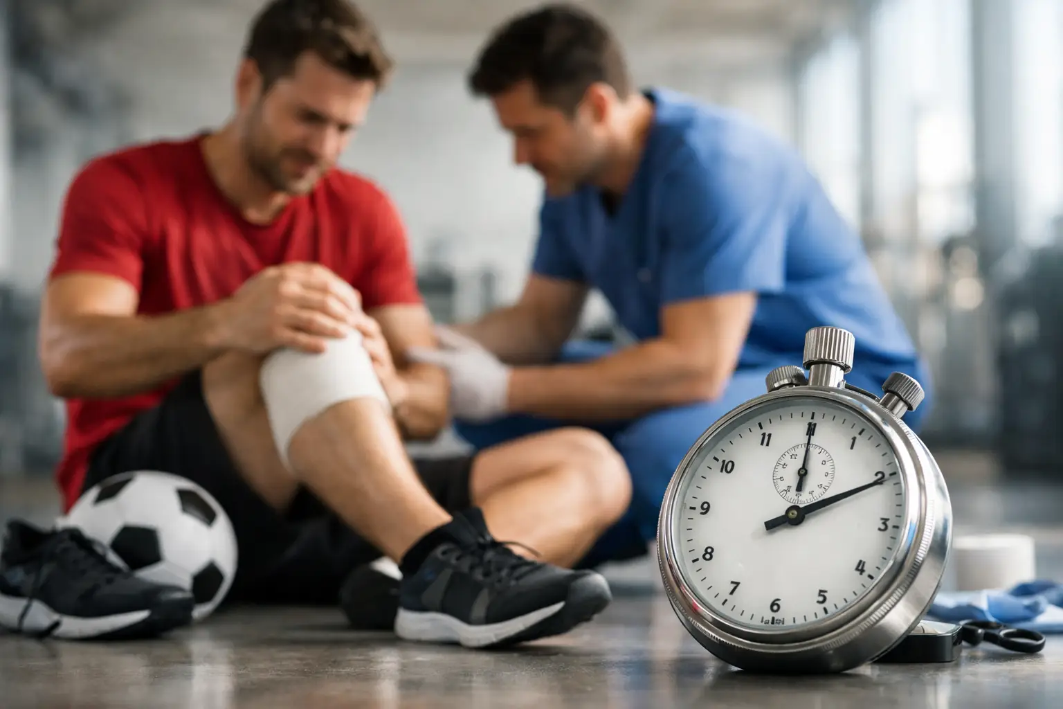 Traumatologie sportivă: când timpul contează 