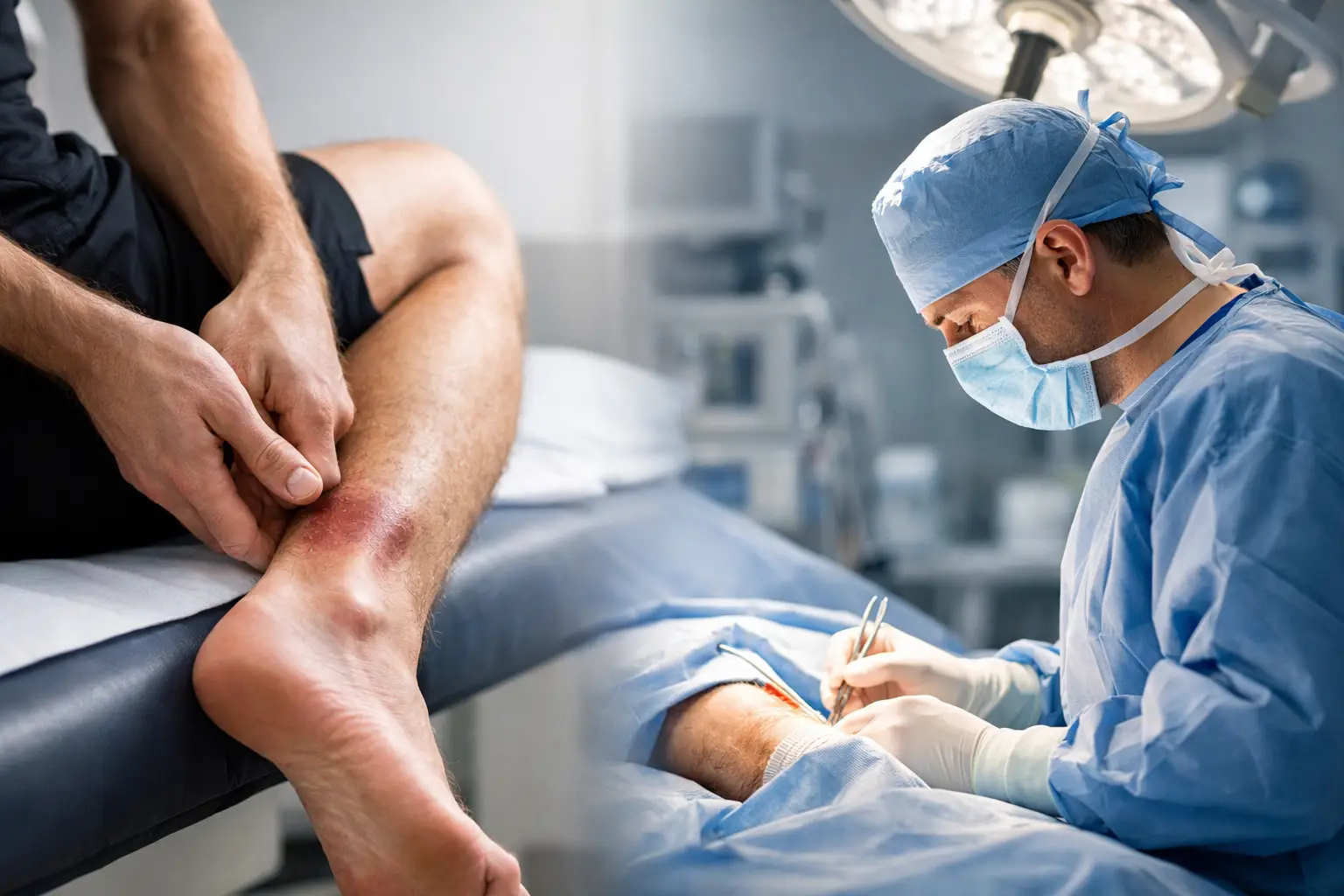 Ruptura de tendon ahilean - când se indică operația