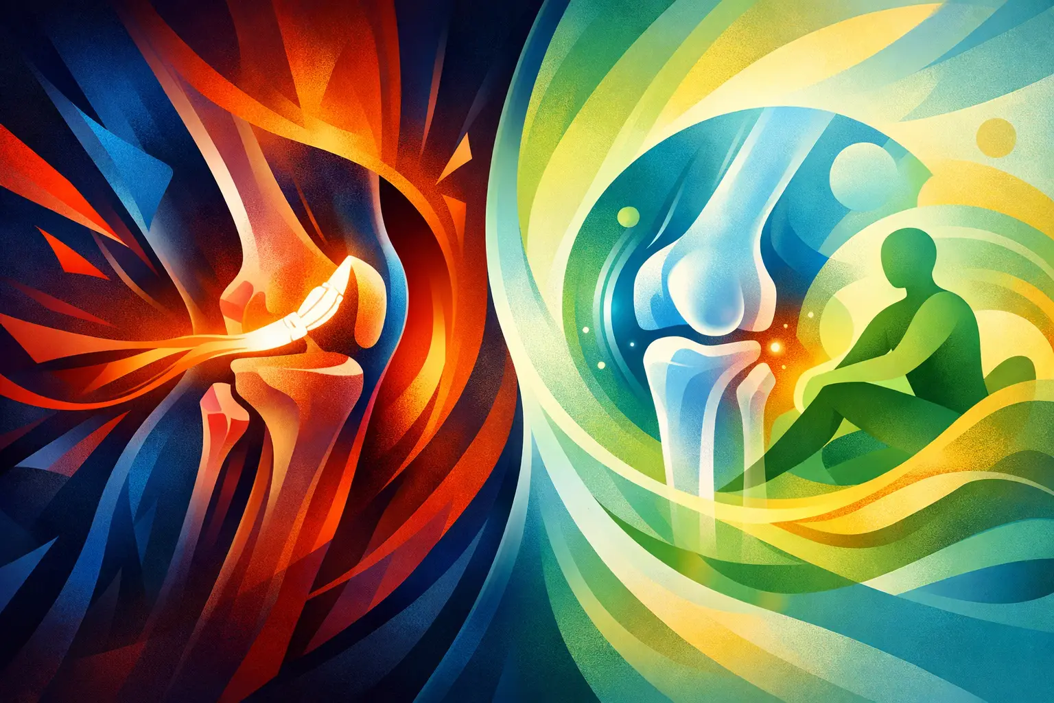 Ligamentoplastia LIA versus terapia conservatoare