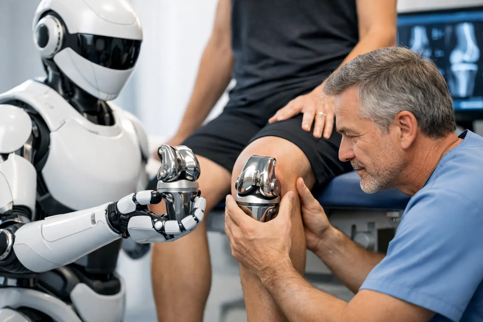 Proteza de genunchi: este robotul  mai bun?