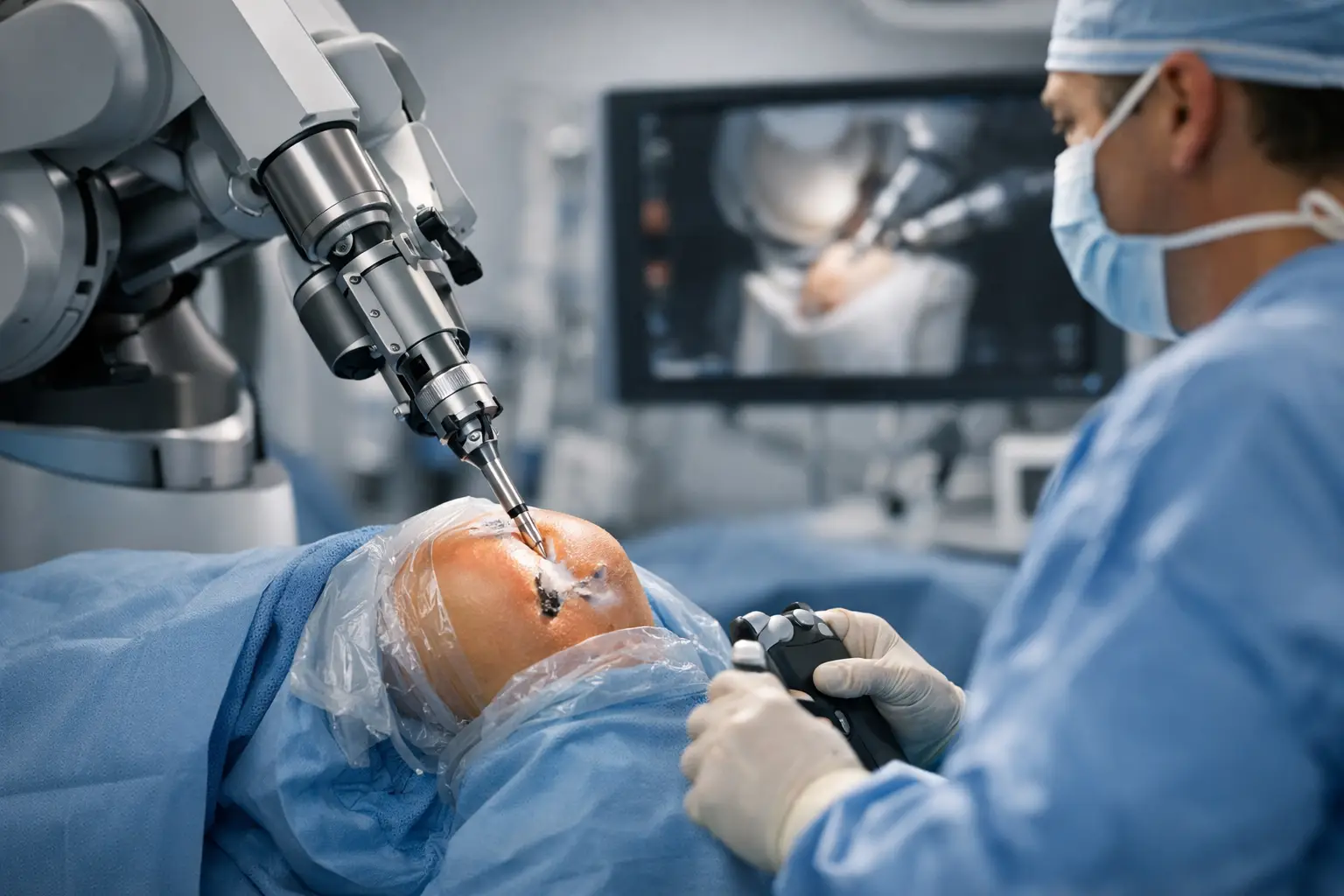 Ce este chirurgia robotică la genunchi