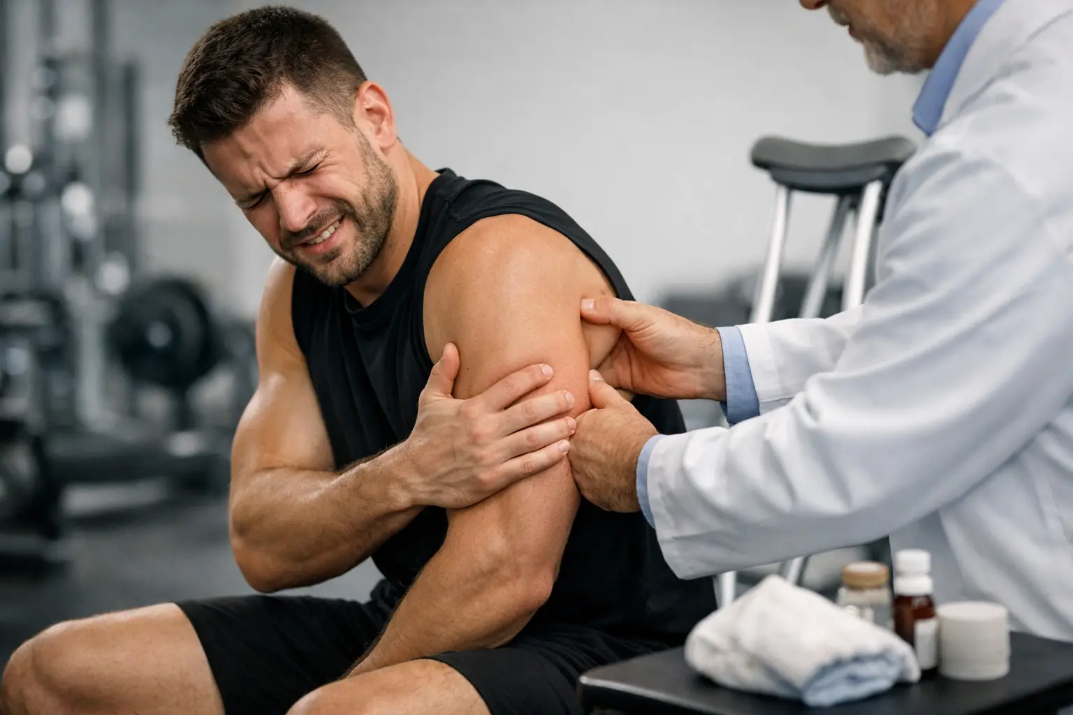 Ruptura de triceps brahial: simptome si tratament