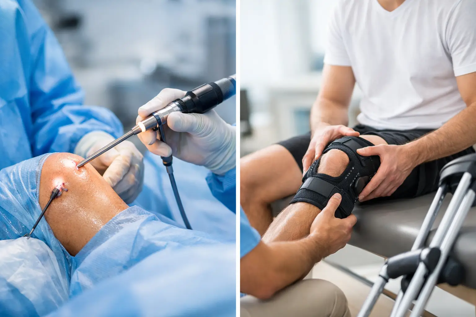Ligamentoplastie sau tratament conservator?
