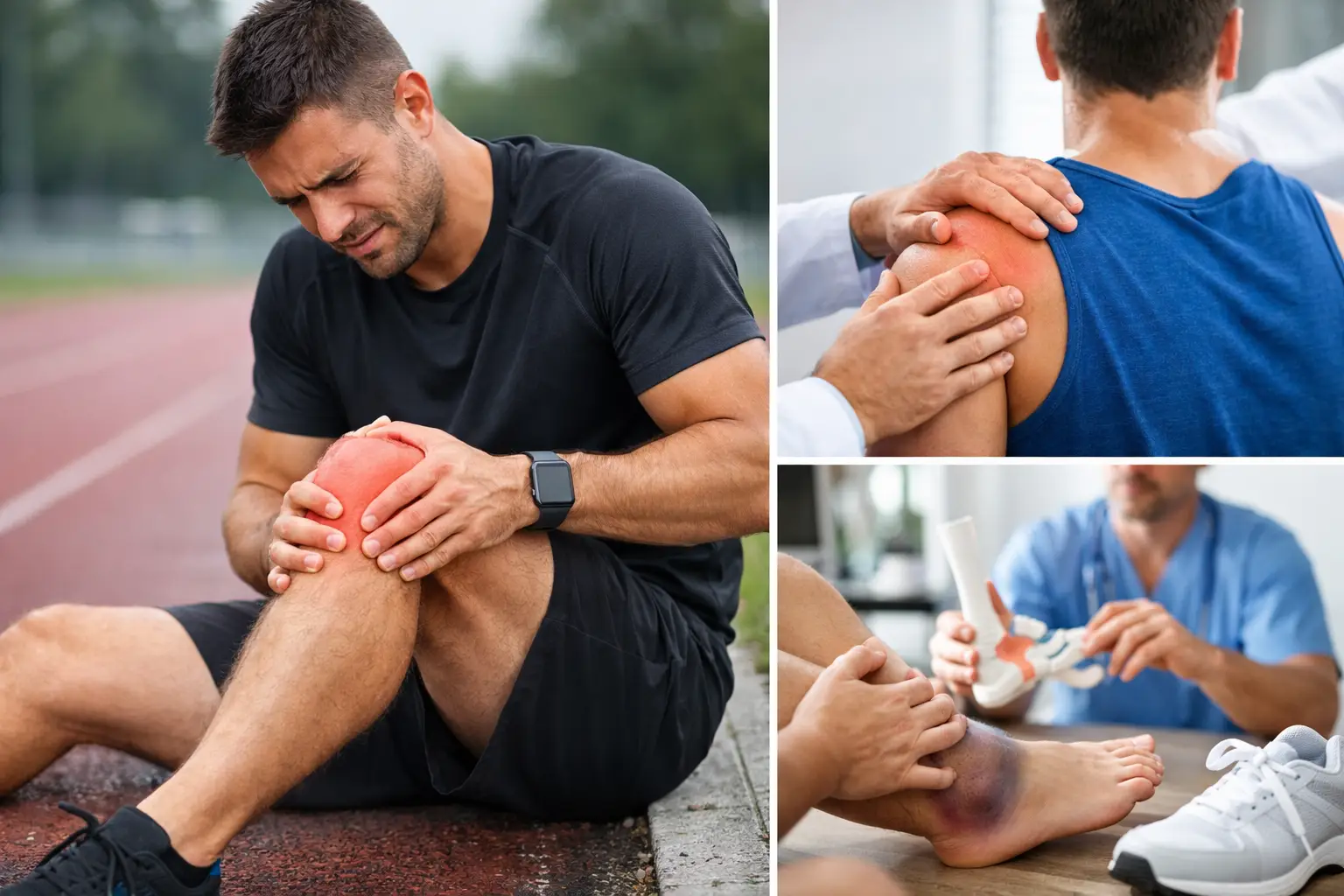 Cele mai frecvente leziuni în traumatologia sportivă