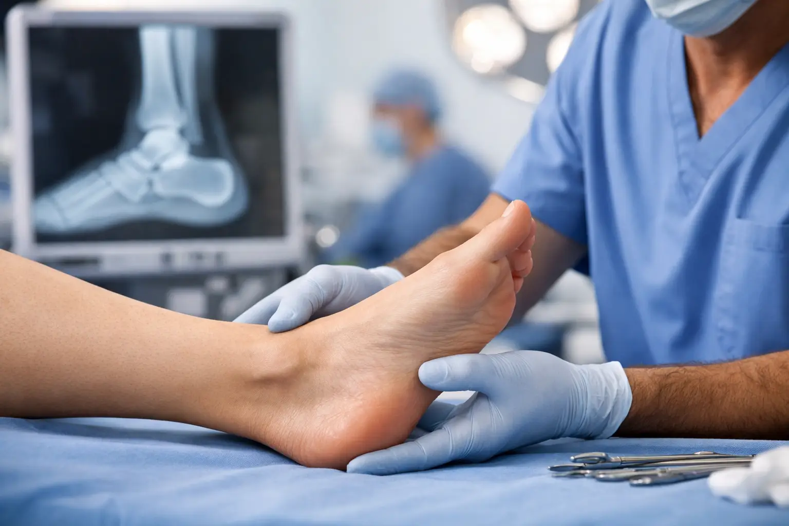 Piciorul plat valg: tratament chirurgical
