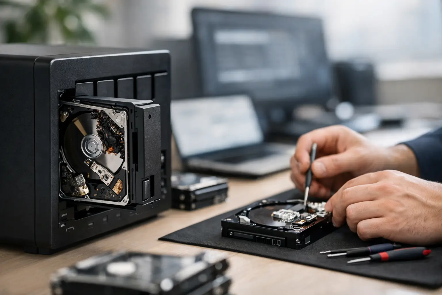 NAS Drive Failure Recovery Guide for Businesses