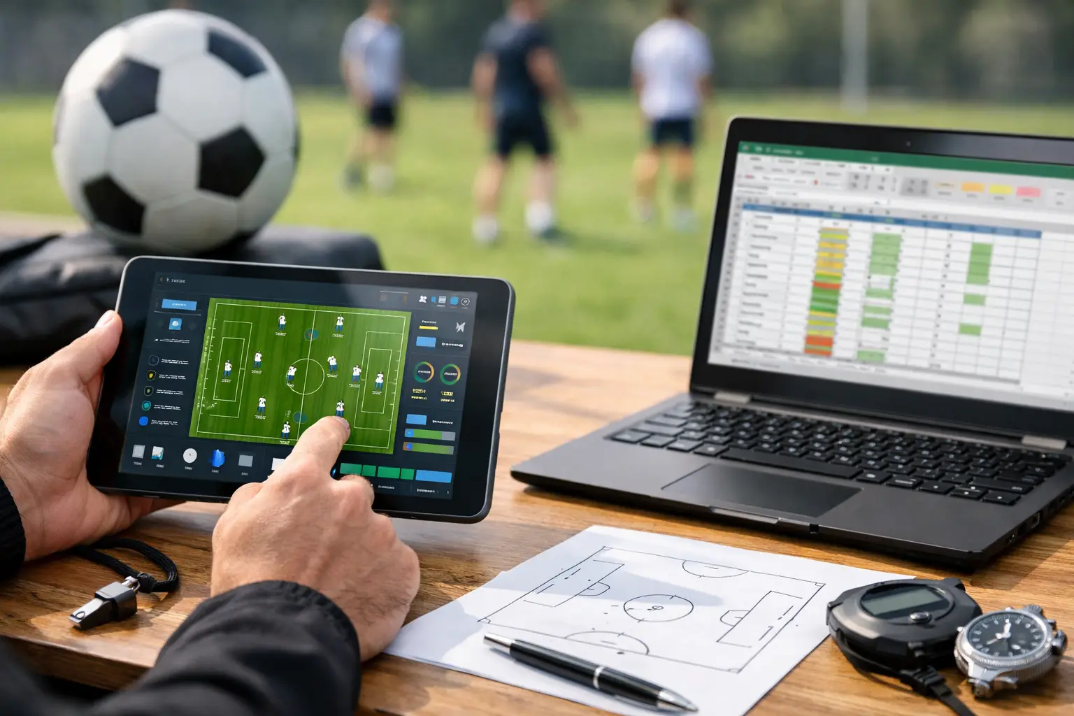 Trainer App oder Excel? Was Fussballteams brauchen