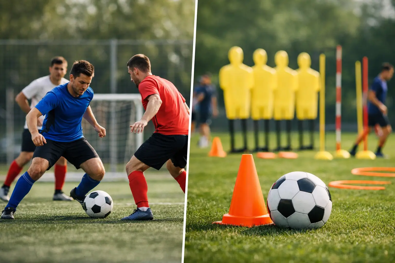 Small Sided Games vs Drills im Fussball