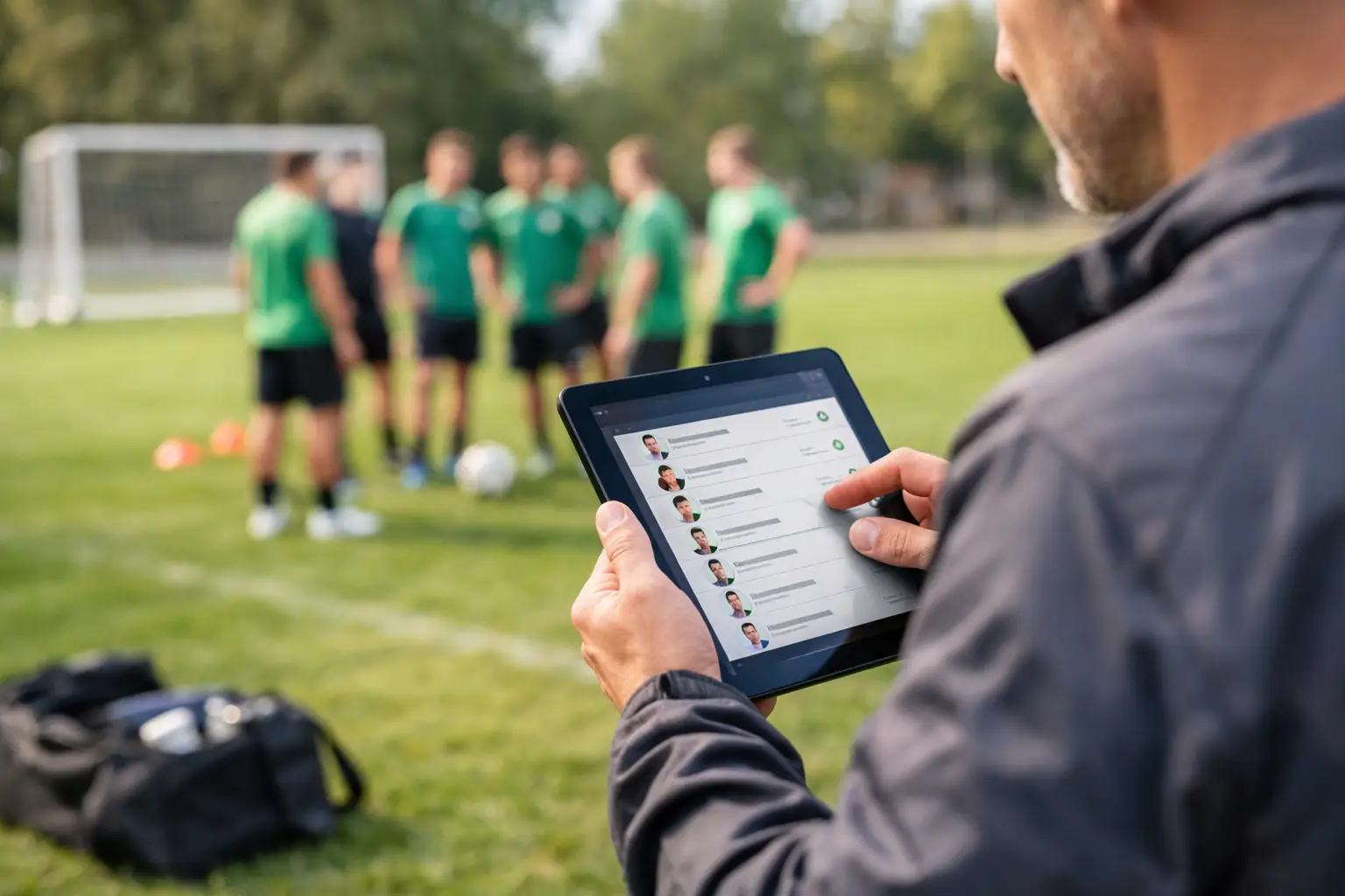 Digitale Anwesenheitsliste fürs Fussballteam