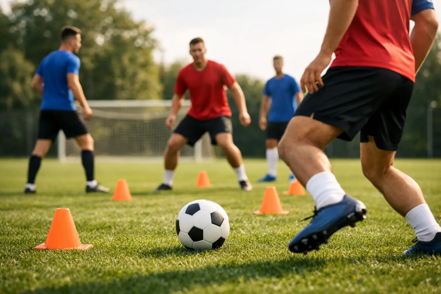 Die besten passing drills für Teams