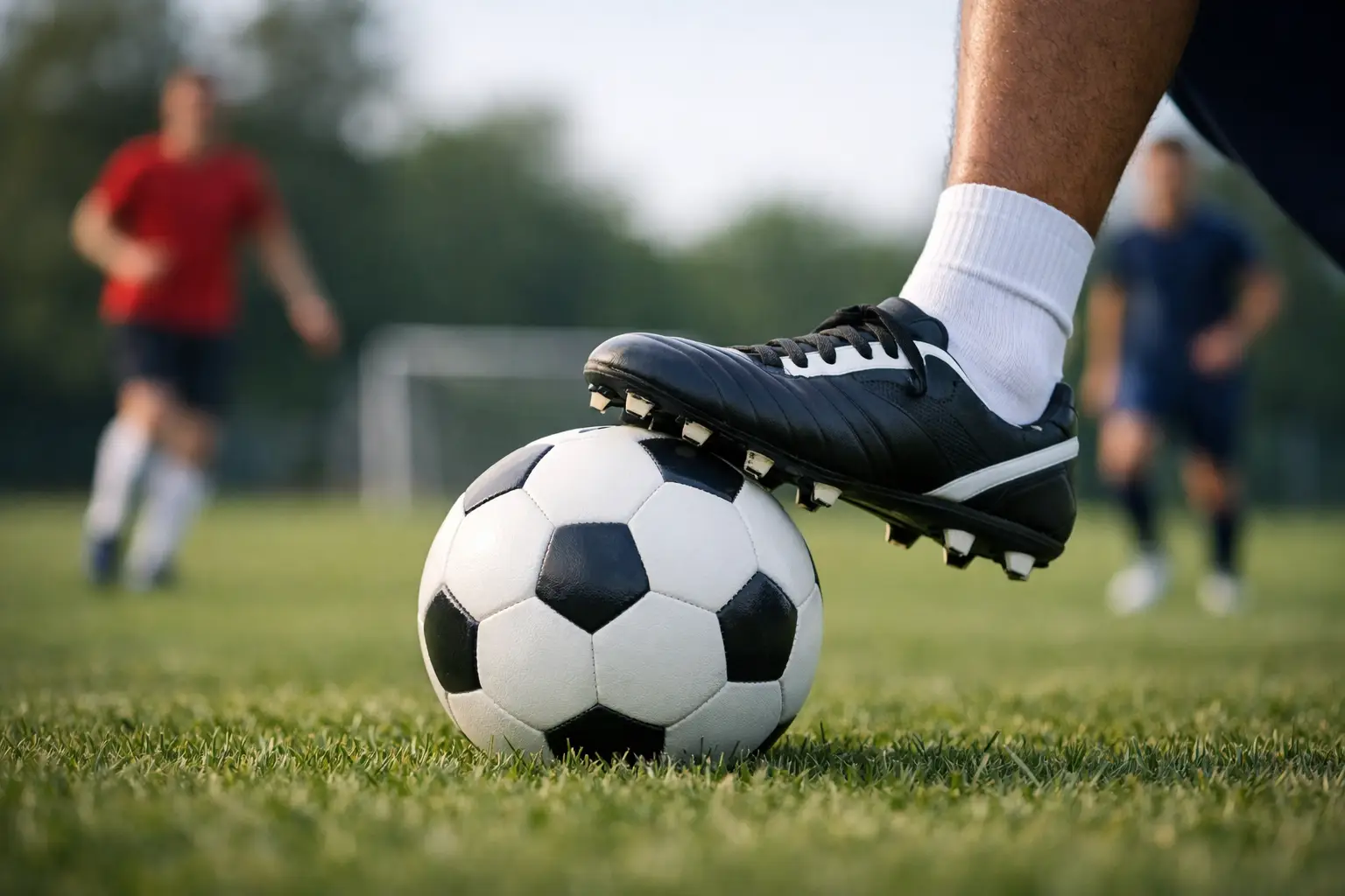How to improve first touch im Fussball
