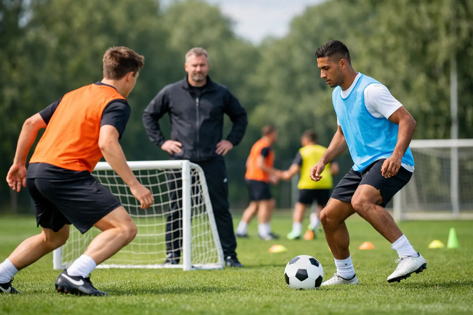 Spielformen im Fussballtraining richtig nutzen