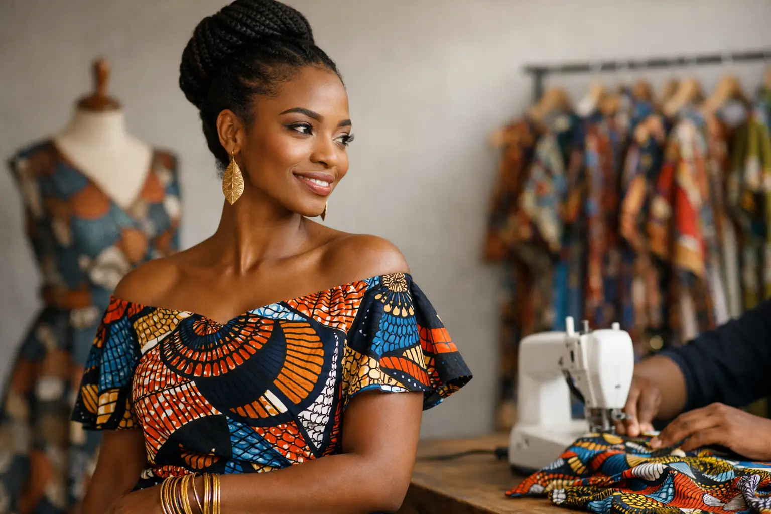 Vêtements africains faits main, une allure unique
