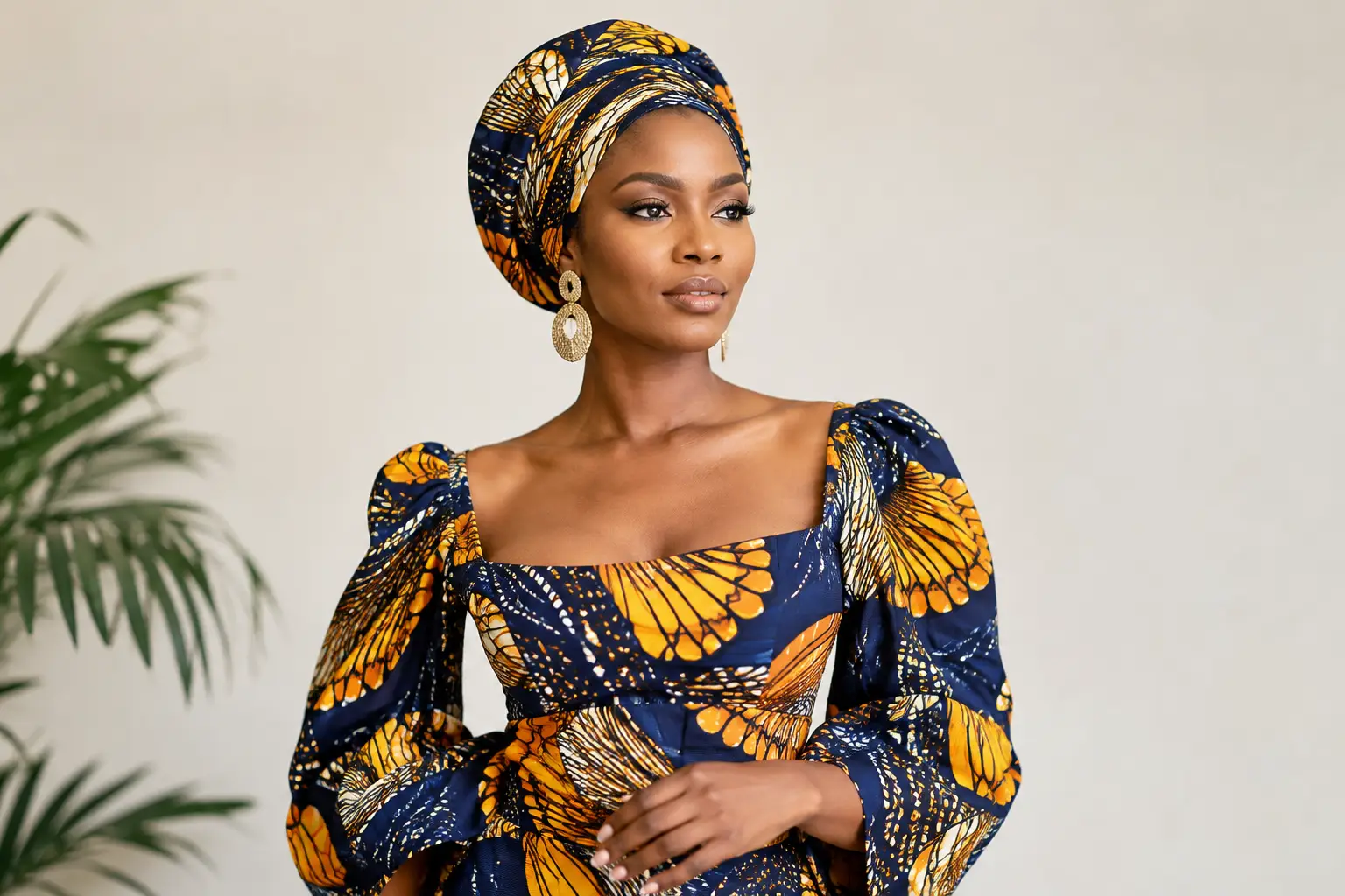 Mode nigériane contemporaine, portée avec allure