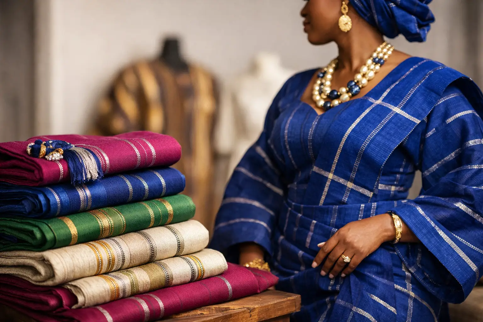 Textile Asooke, l’étoffe qui signe vos tenues