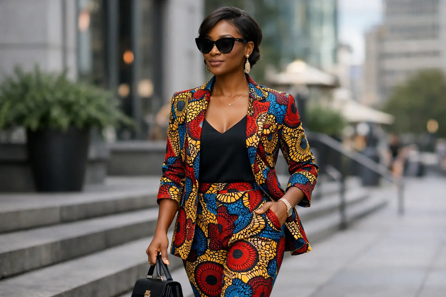 Comment porter des ensembles wax avec allure