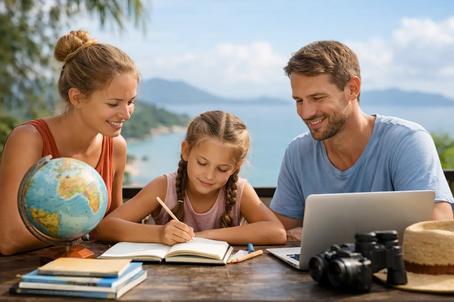 Wie lernen Kinder unterwegs auf Weltreise?