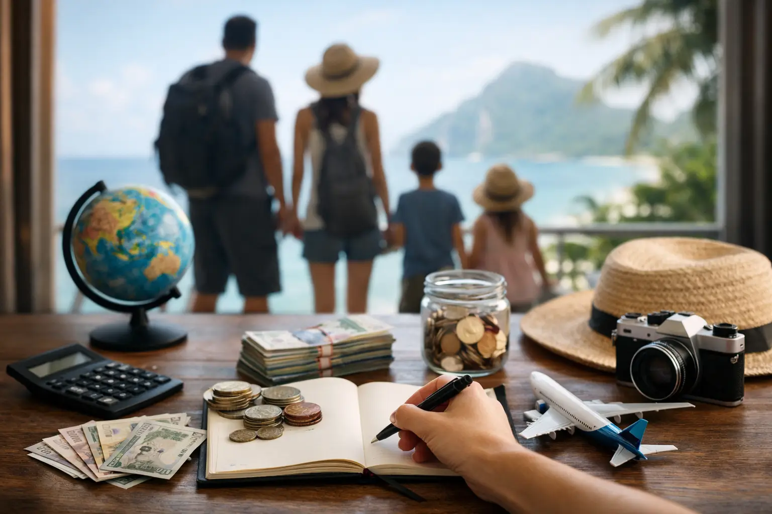 Beispiel Budget für Reisefamilie auf Weltreise