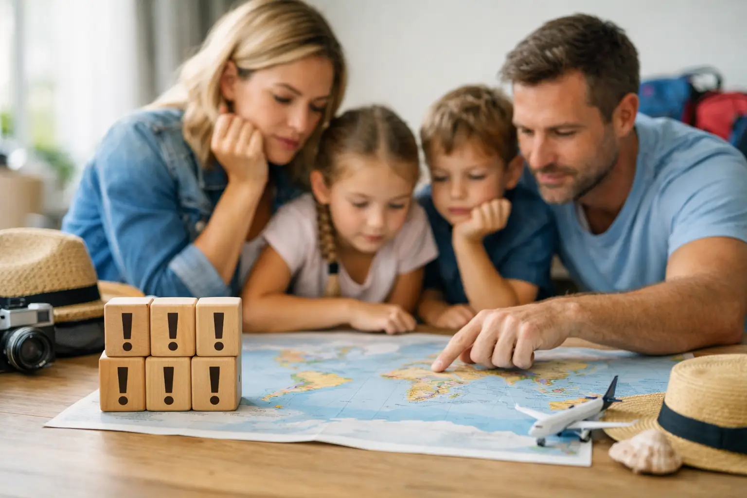 Fünf Fehler vor der Familienweltreise vermeiden