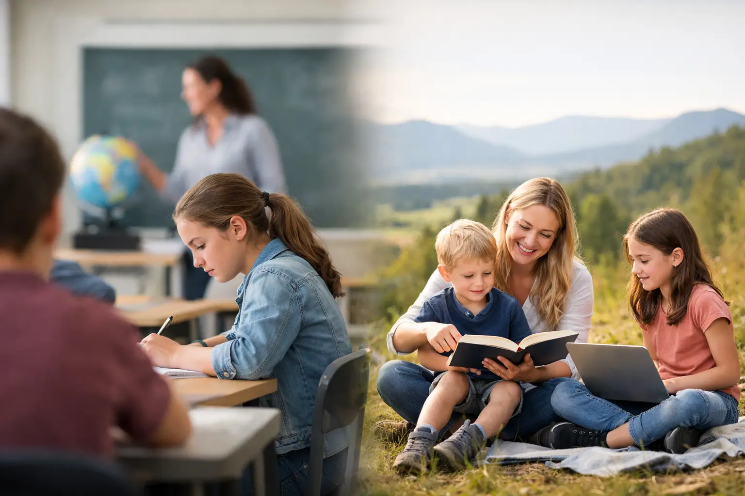 Weltschule oder Schulbefreiung: Was passt?