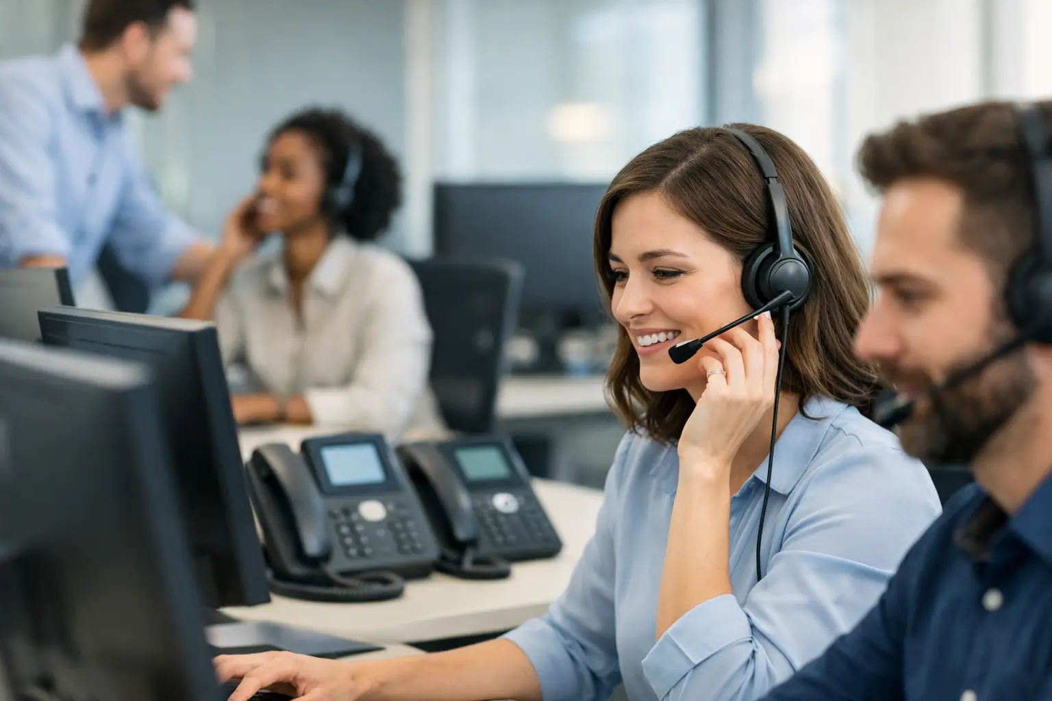 Overflow Call Handling Example for Busy Teams