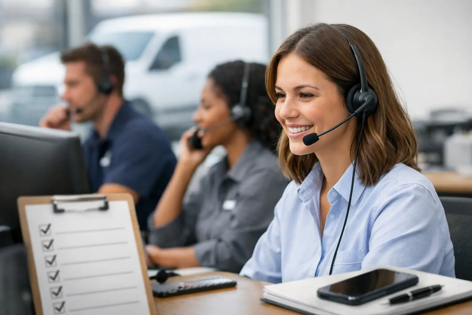 7 Rules in a Service Company Call Answering Guide