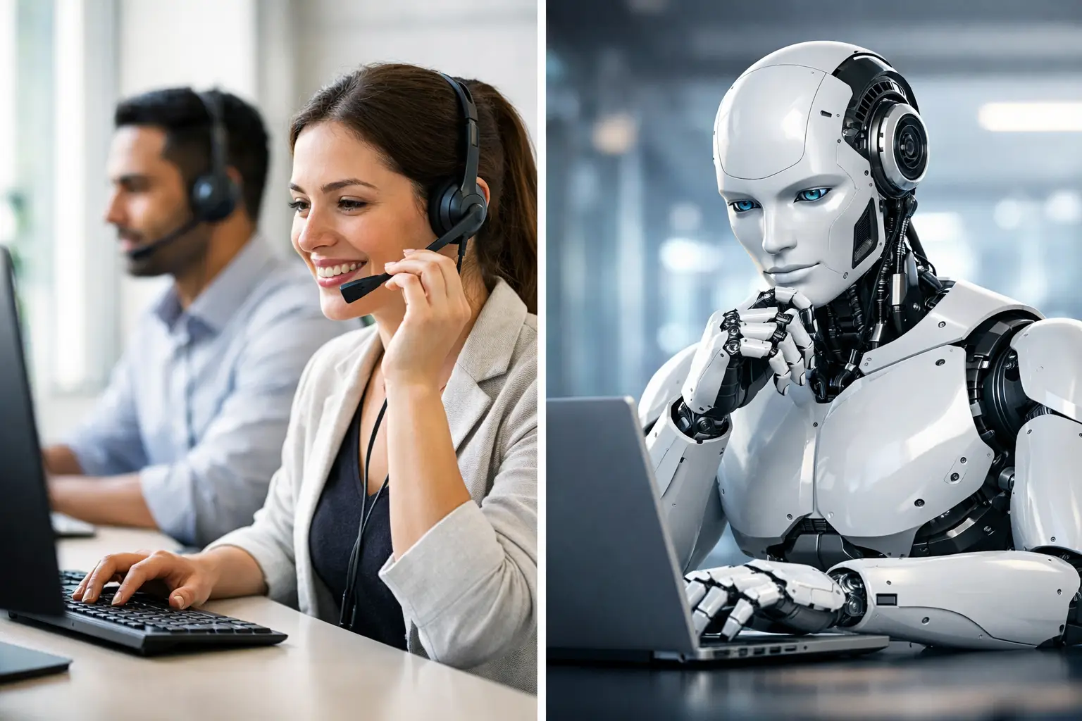 Call Center Outsourcing vs AI for Small Teams
