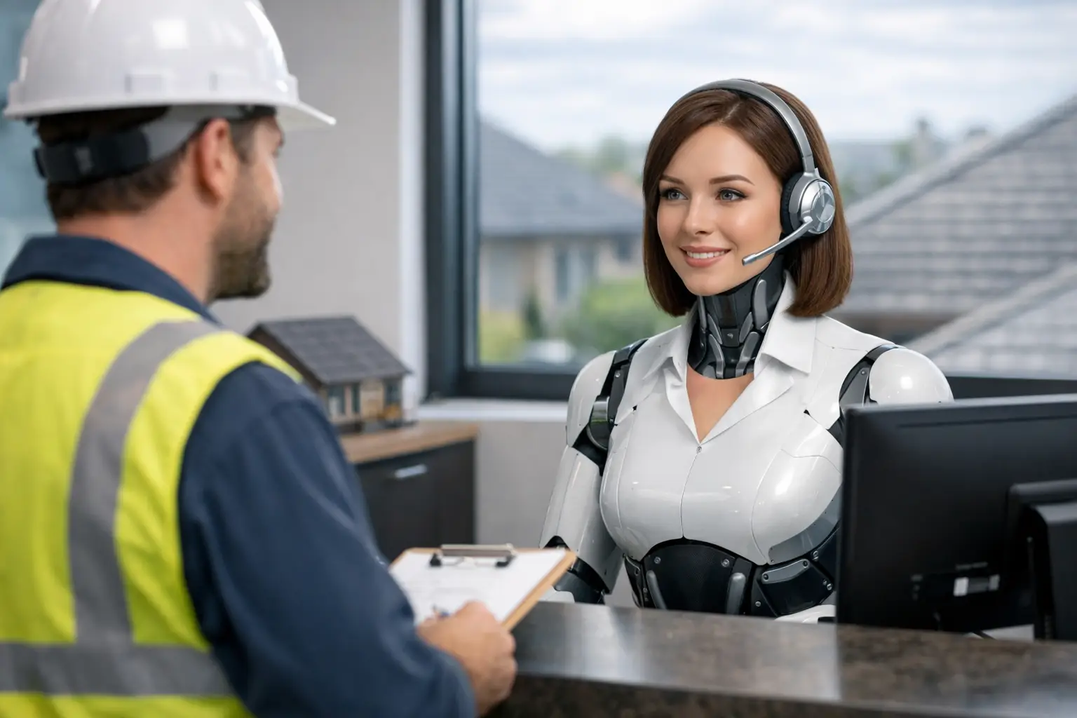 AI Receptionist for Roofing Example: What It Does