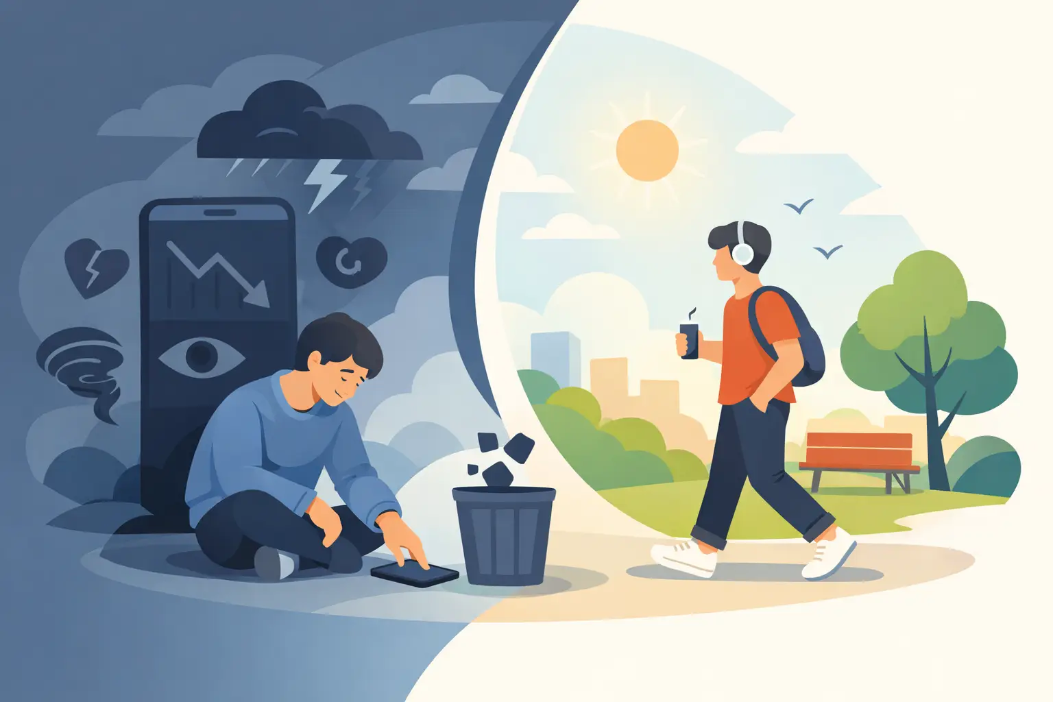 How to Stop Doomscrolling Habits Without Shame