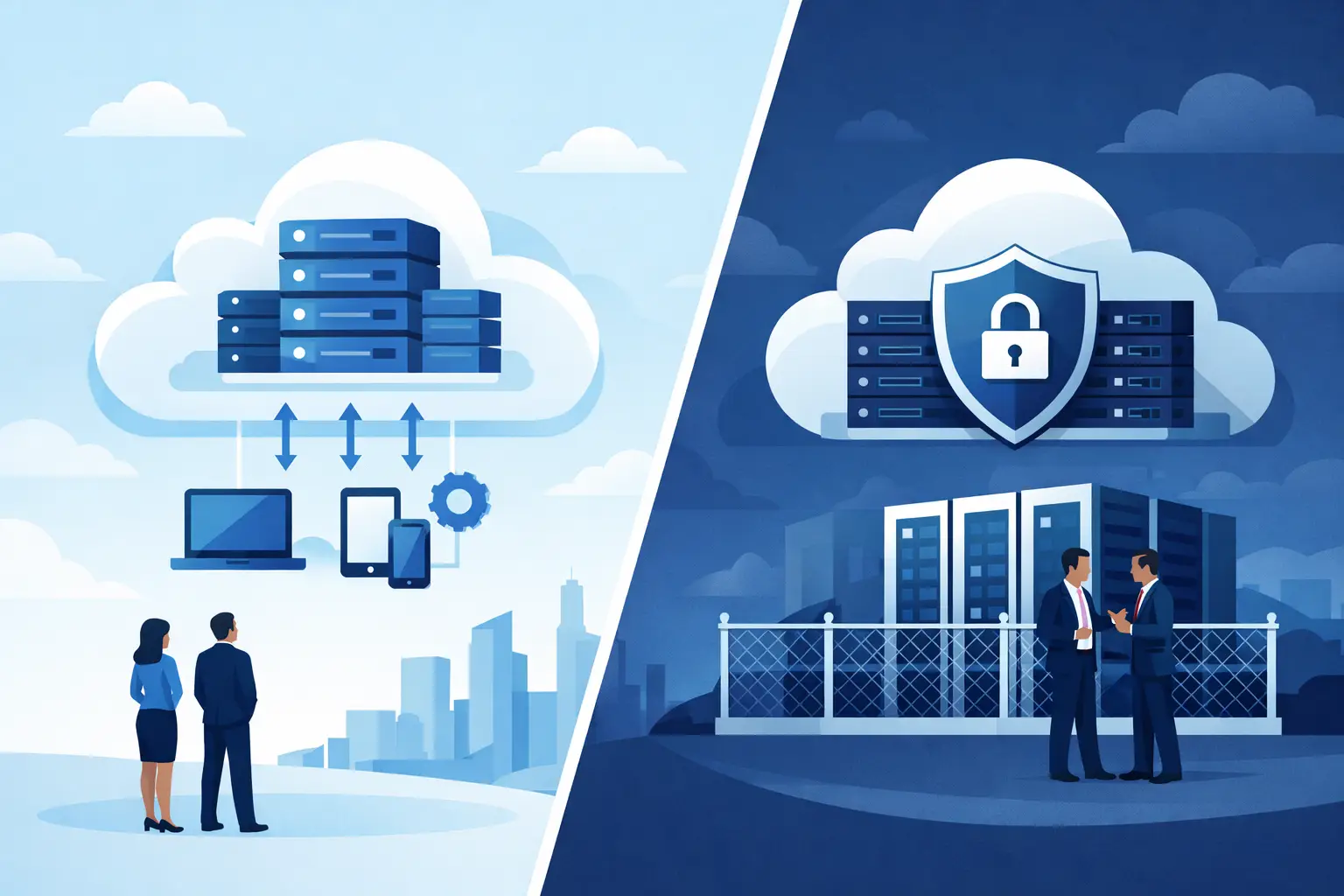 Public Cloud vs Private Cloud for Demanding Businesses