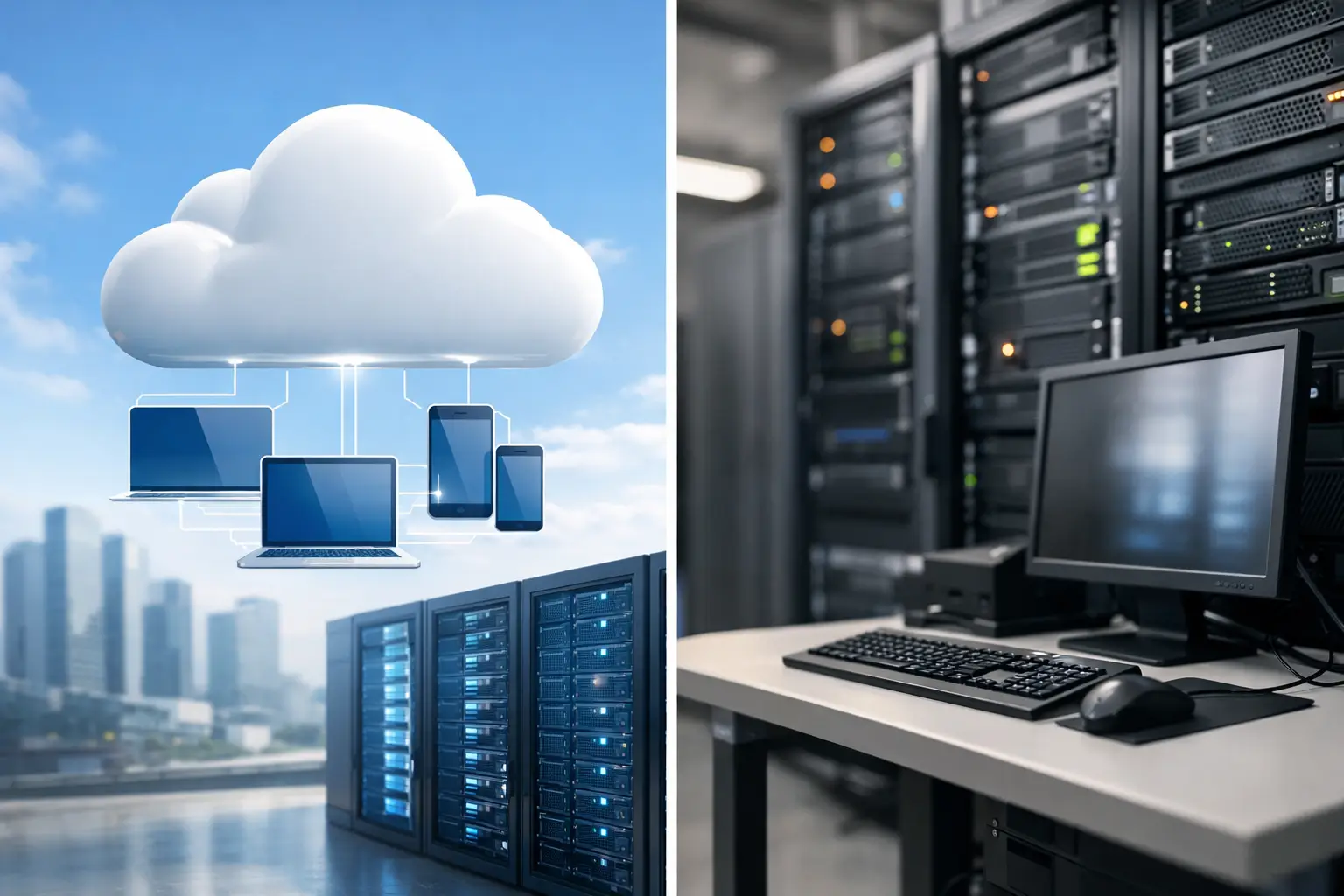ERP cloud vs locale per aziende in crescita