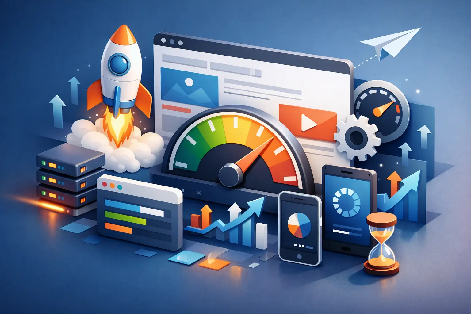 Page speed optimalisering for nettside