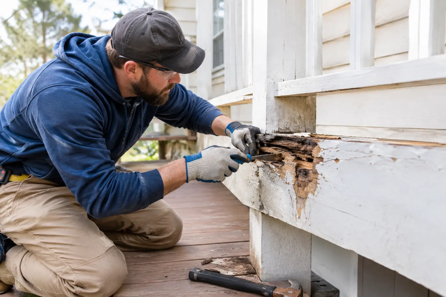 When Carpentry Repair for Wood Rot Is Needed