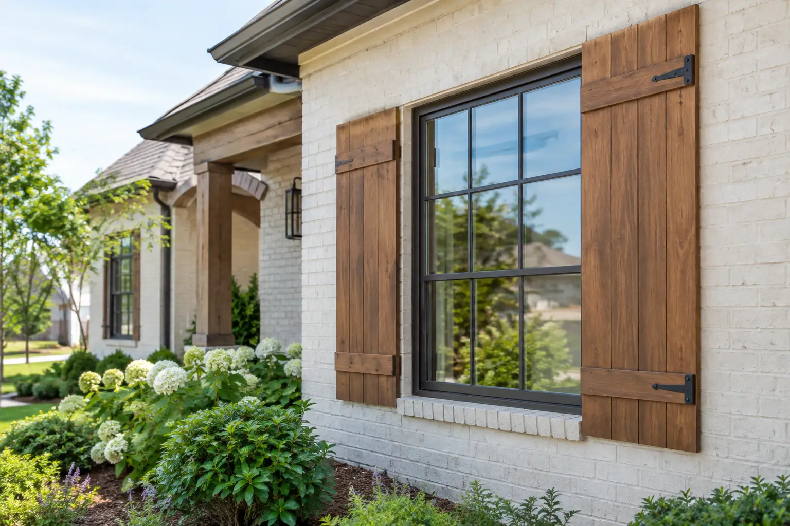 Custom Exterior Wood Shutters That Fit Your Home