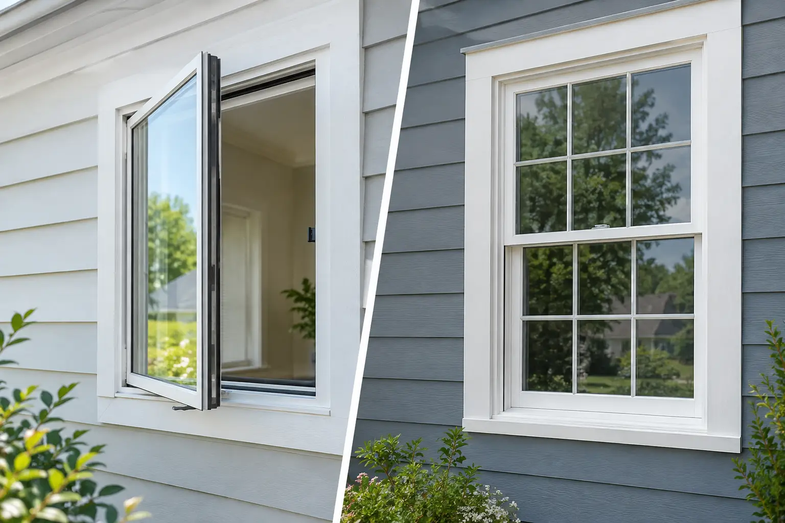 Casement Versus Double Hung Windows Compared