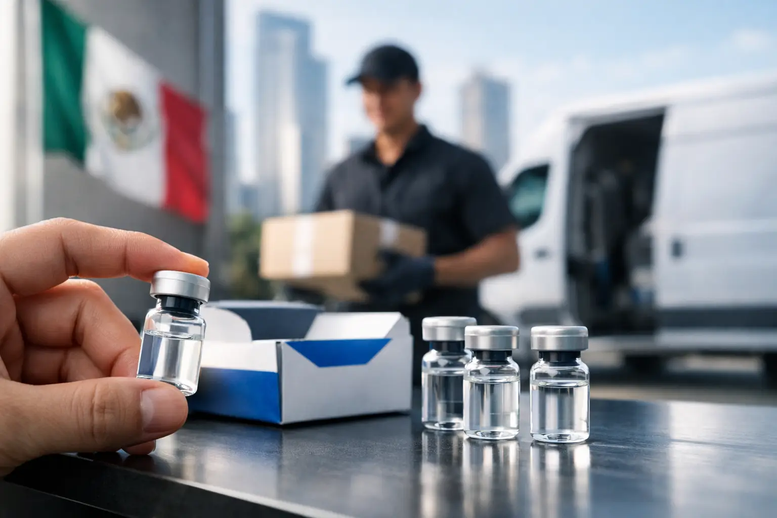Péptidos con envío rápido en México
