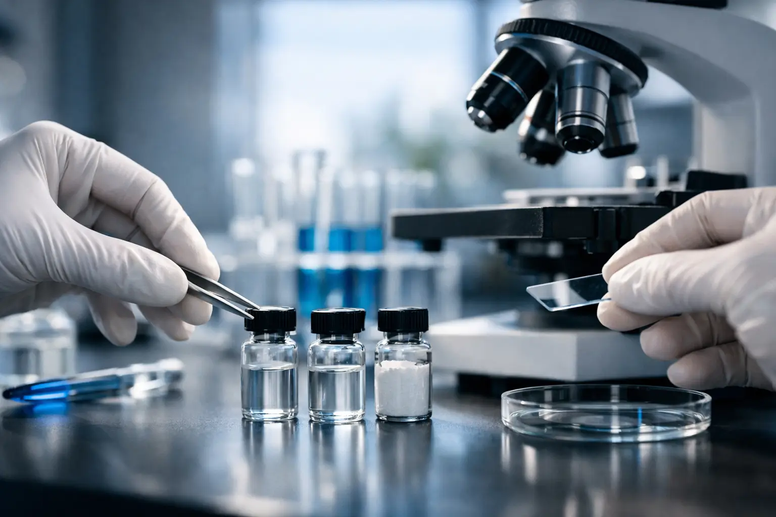 Péptidos analizados en laboratorio: qué revisar