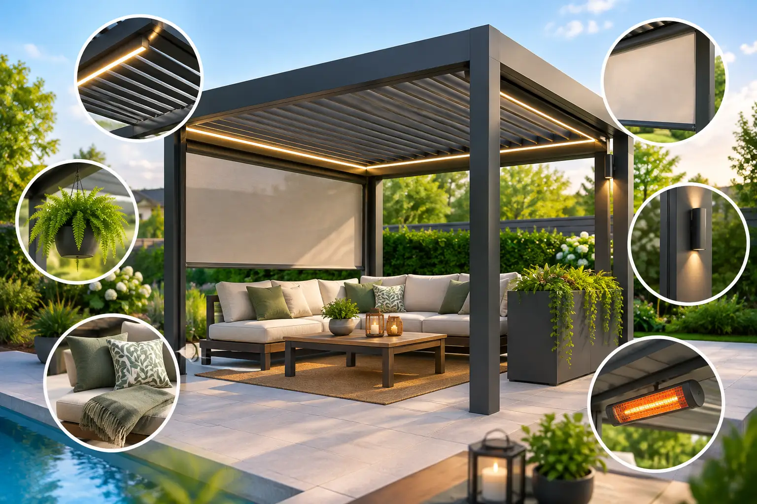 De beste pergola accessoires voor buiten