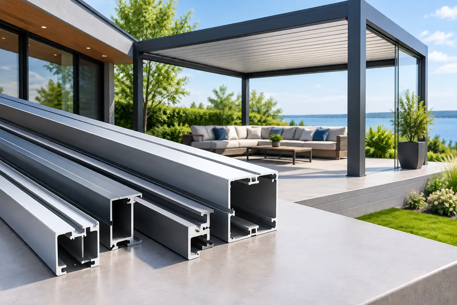 Gids aluminium systeemprofielen voor buiten