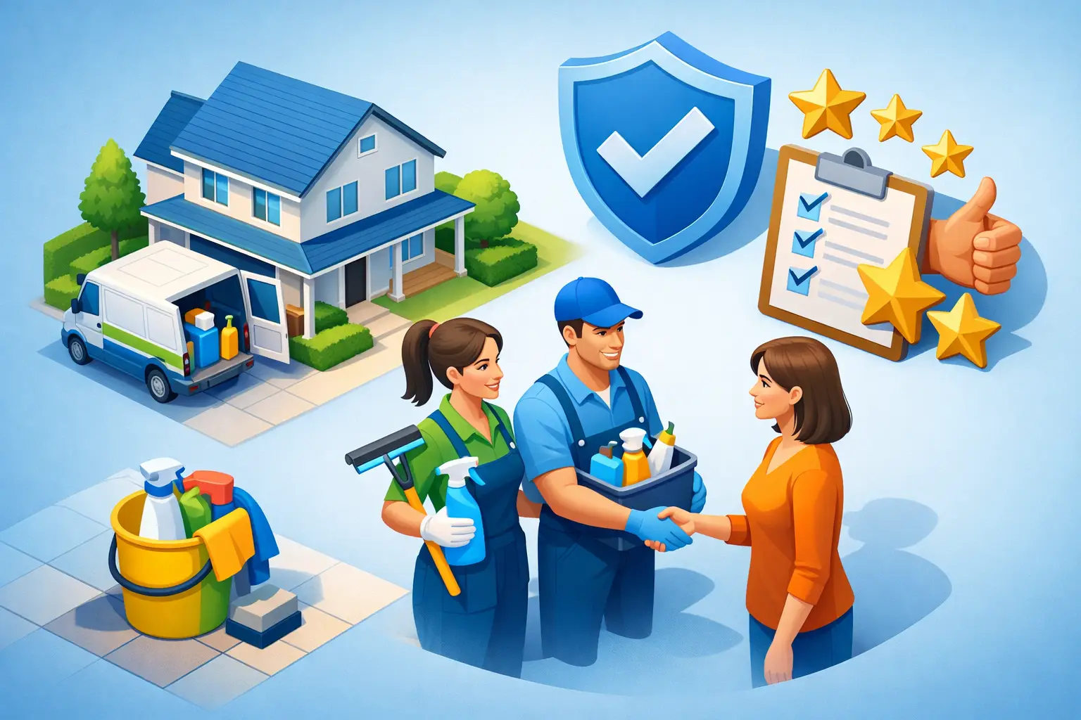 How to Choose House Cleaners You Can Rely On