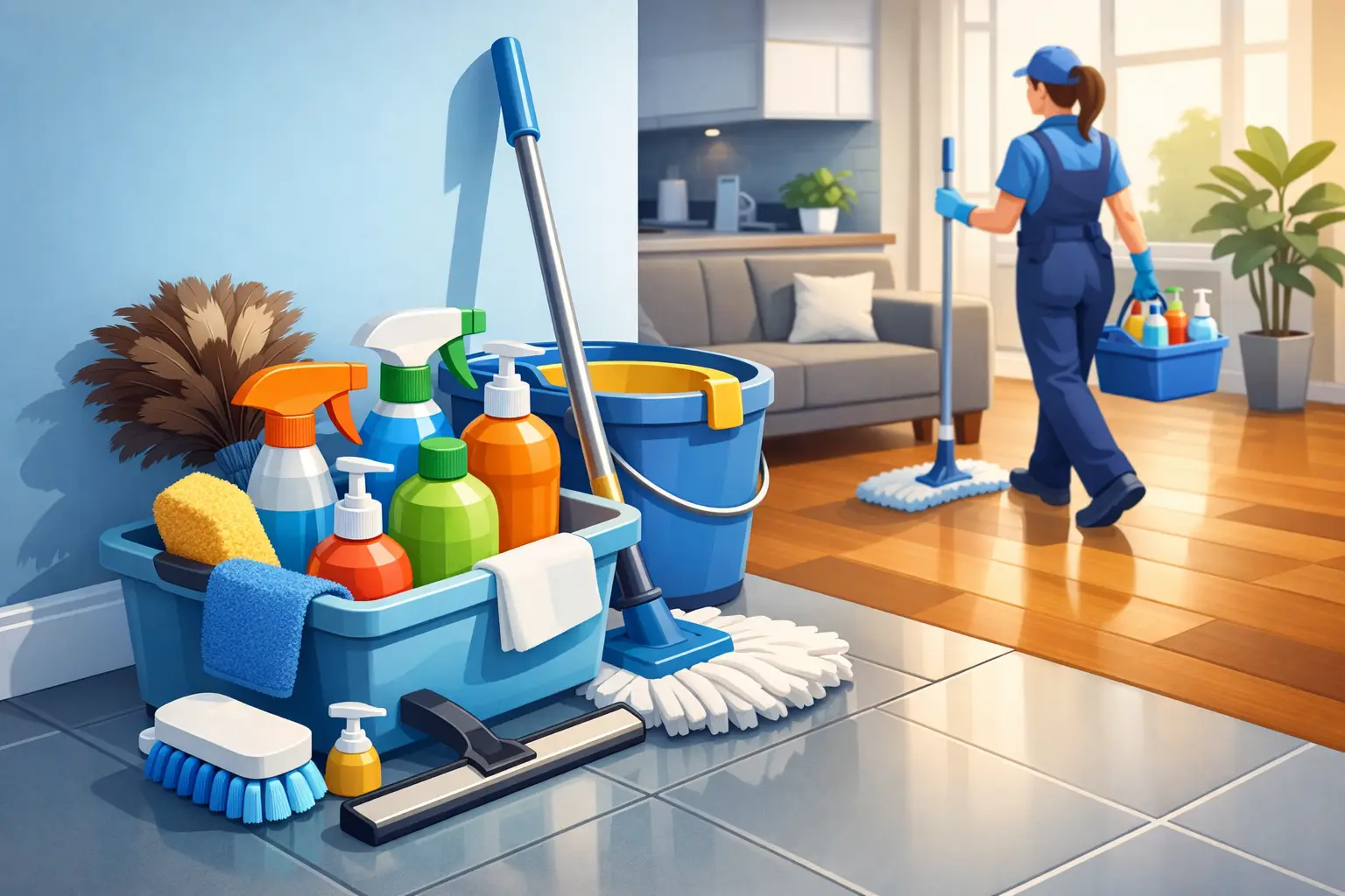 Are Cleaning Supplies Included With Home Cleaning?