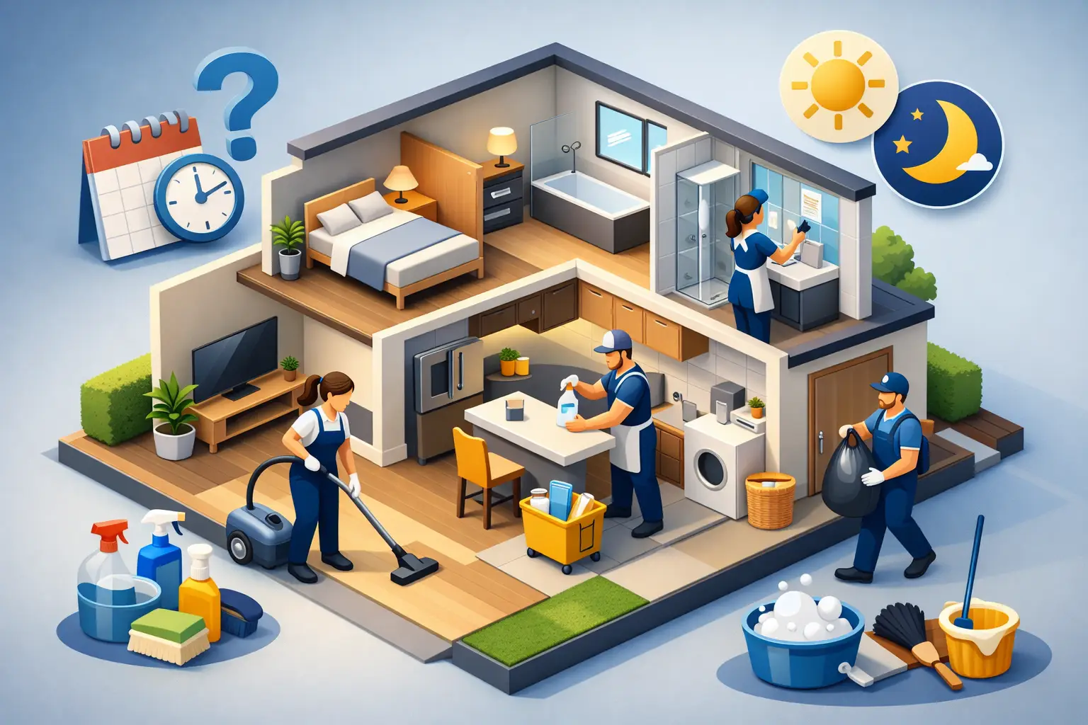 How Often Should House Cleaners Come to Your Home?