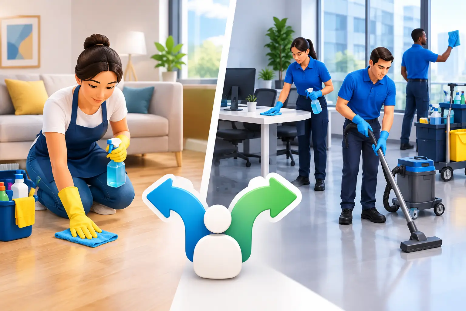Independent Cleaner vs Cleaning Company: Which Fits?